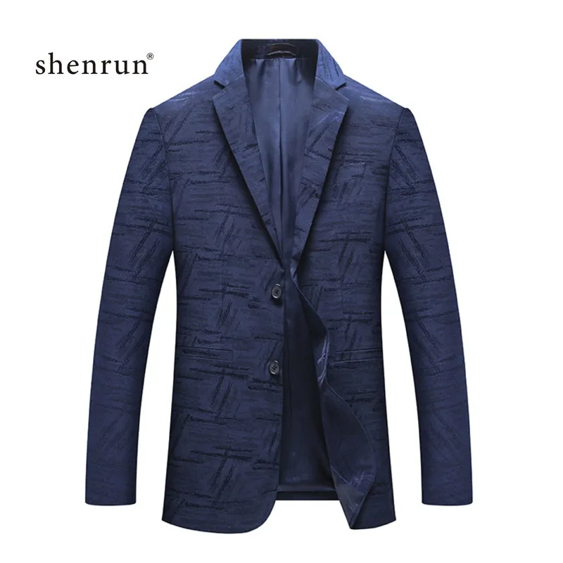 

shenrun 2019 New Arrival Spring High Quality Print Casual Blazer Men,men's Suits Jackets,casual Men Blazer Homme Plus-size M-3XL