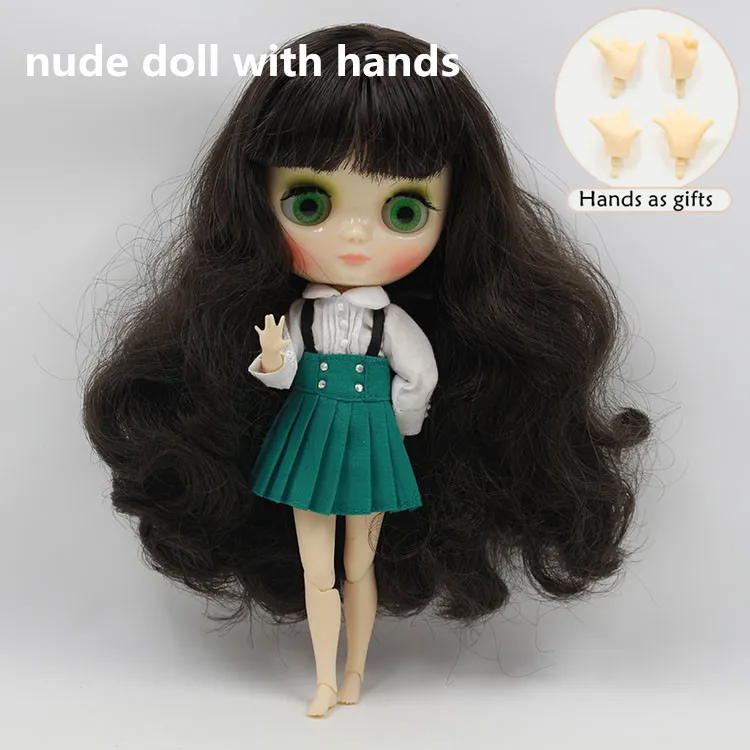 210BL0312 Middie blyth кукла игрушка подарок кукла продается Обнаженная кукла 20 см 1/8 куклы руки как подарки - Цвет: 210BL0312