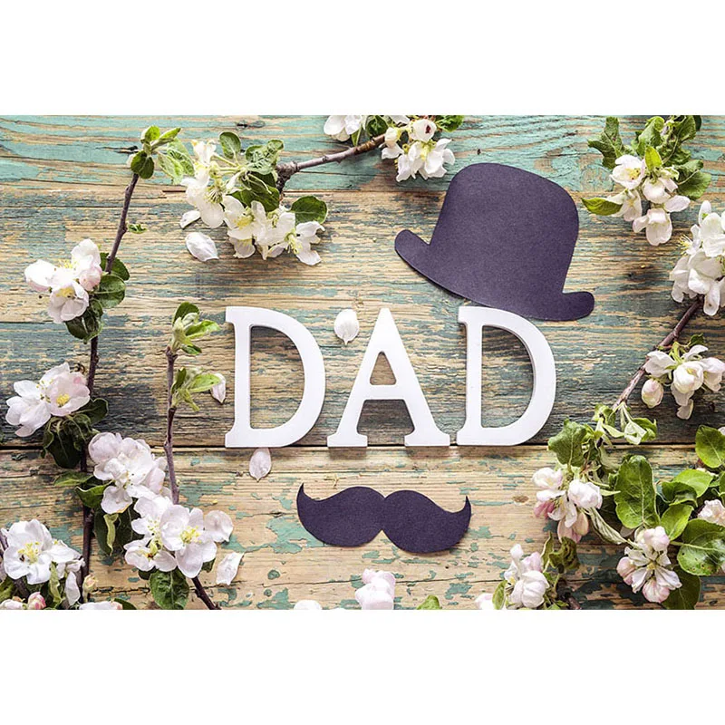 DAWNKNOW Happy Fathers Day фон для фотосъемки с изображением вечерние Фотофон мультяшной