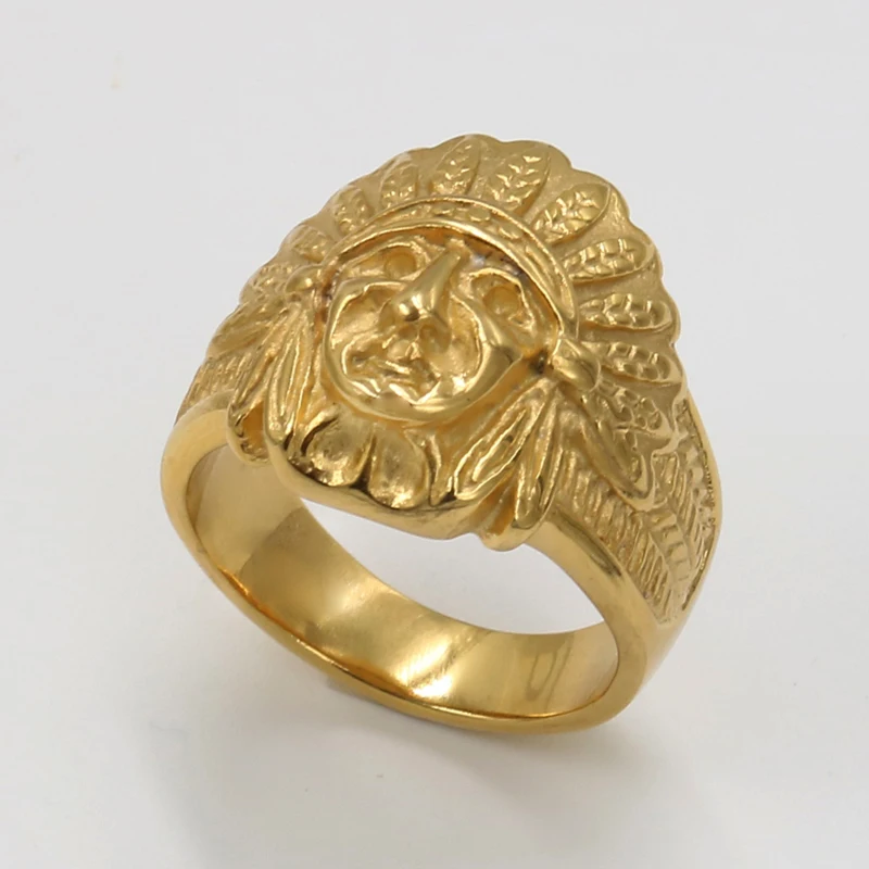 Высококачественное ювелирное изделие модное байкерское кольцо из нержавеющей