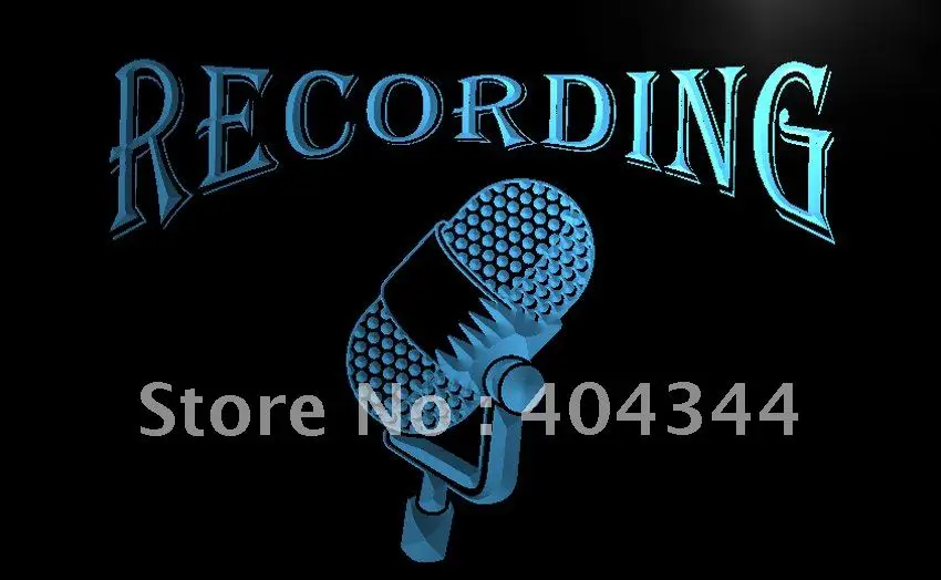 LB206 Запись в прямом эфире Radio Studio Новый светильник знак для домашнего