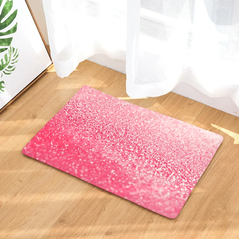 CAMMITEVER Сияющий Алмазный коврик для украшения дома из полиэстера нескользящий