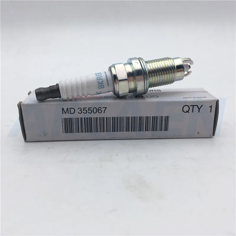 Высококачественные Иридиевые свечи зажигания BK6REKUC MD355067 для VKA20 Mitsubishi 4 шт.|Свечи и