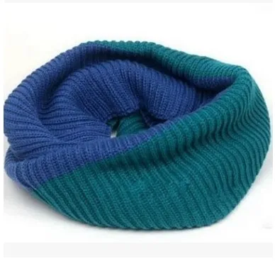 Зимний кабель кольцо шарф женский вязаный Бесконечность Шарфы Вязаный теплый