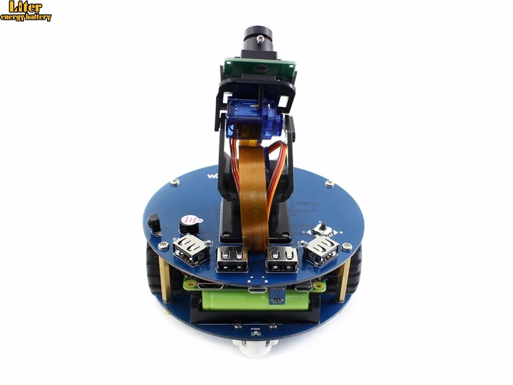 AlphaBot2 робот строительный комплект для Raspberry Pi Zero W (bulit-in WIFI) + Ультразвуковой датчик