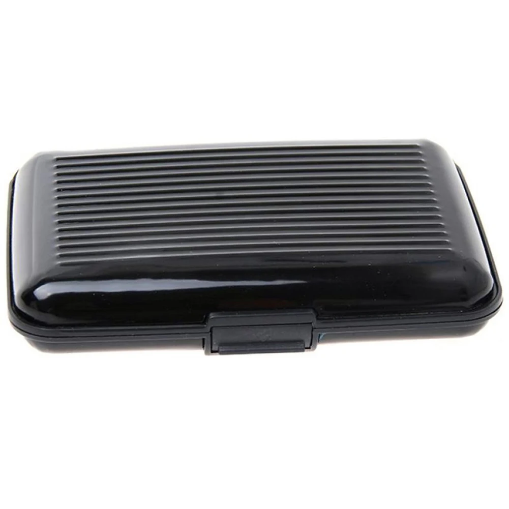 Новый Алюминиевый металлический кошелек визитница держатель для кредитных карт