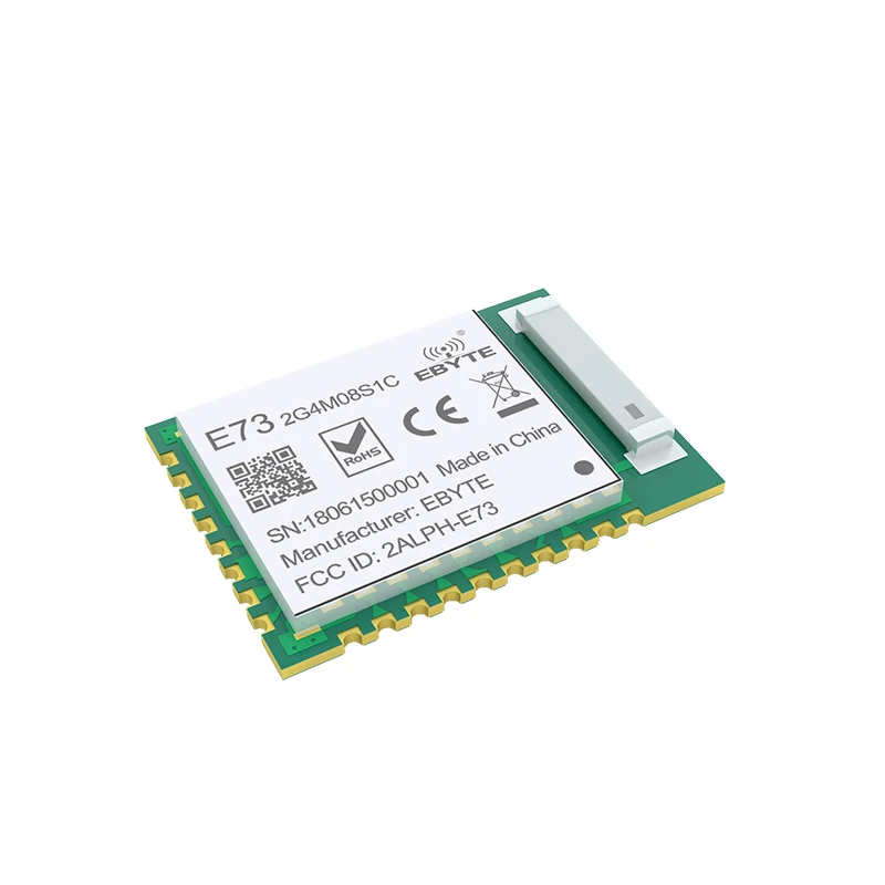 NRF52840 IC RF модуль 2,4 ГГц 8 дБм E73-2G4M08S1C ebyte длинный диапазон ebyte Bluetooth 5,0 nrf52 nrf52840 передатчик и приемник