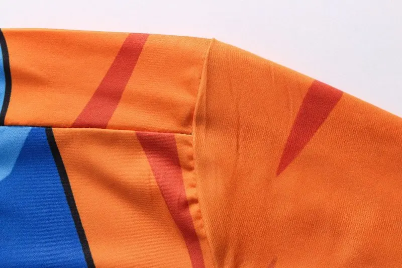 Мужская компрессионная Футболка Red шлейф с японским комиксом футболка для бега