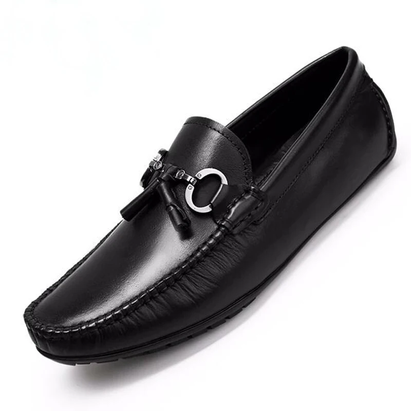 2016 весной и осенью обувь кожа мужчины натуральная повседневная Мокасины мужские