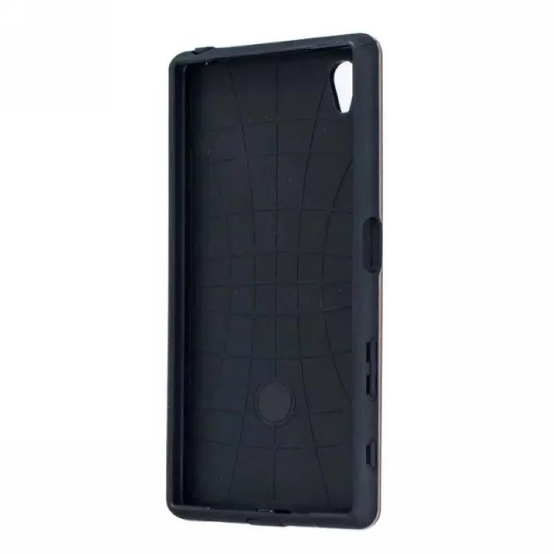 Для Sony Z5 Z3 тонкий гибридный ПК + ТПУ ударопрочный Броня Kickstand защитник чехол для |