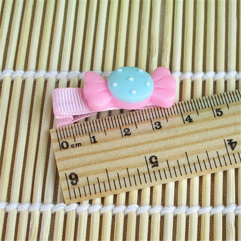 Заколки для волос 10 шт./лот девочек заколки с цветочным бантом милые экологически