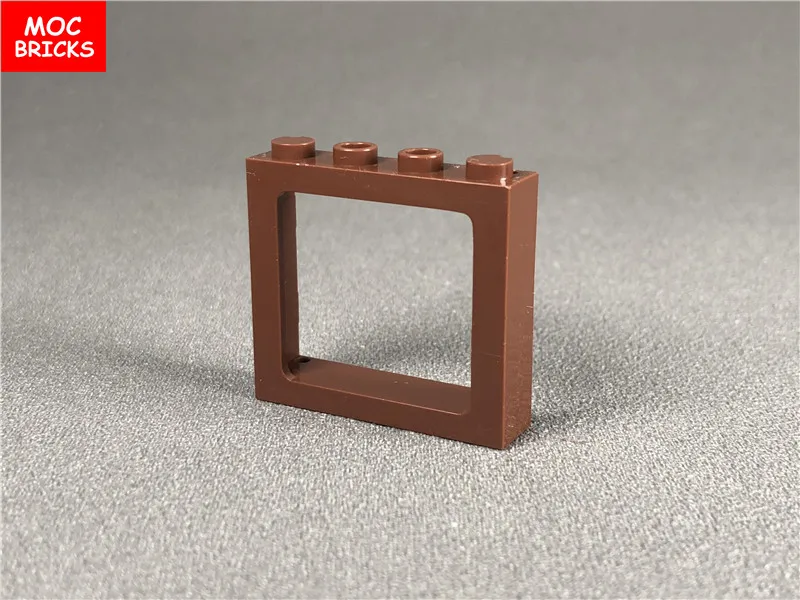 2 компл./лот DIY окно 1x4x3 ПОЕЗД &amp двери 1x2x3 с Вертикальная ручка строительный блок