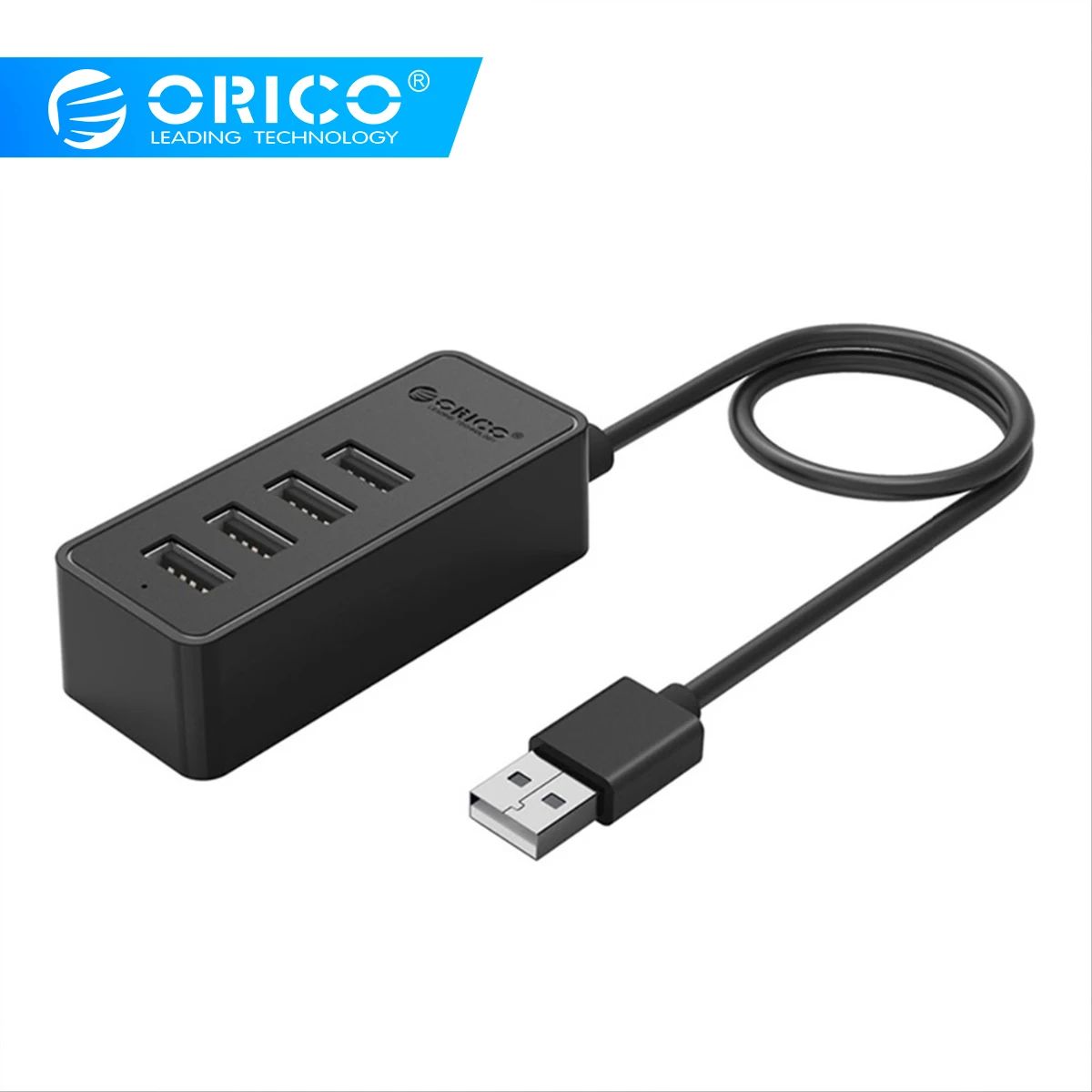 ORICO 4 порта USB 2 0 концентратор Micro и type A вход для ноутбука компьютера телефона
