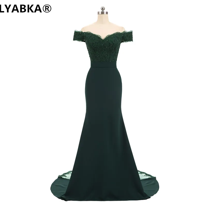 С коротким рукавом, на Выпускной платья Robe De Soiree Бордовое платье для выпускного вечера настоящая фото возлюбленная русалка платье выпускного вечера es Long vestido de festa - Цвет: dark green