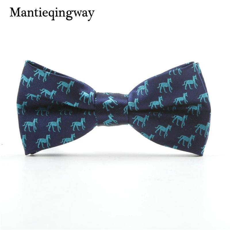 186 Mantieqingway/Детские вечерние галстуки-бабочки из полиэстера; Рождественский галстук-бабочка для маленьких мальчиков и девочек с рисунком лося; детская бабочка - Цвет: 186