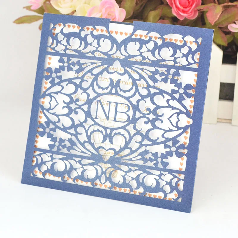 Оптовые Заказные арабские свадебные пригласительные открытки дешевые лазерные