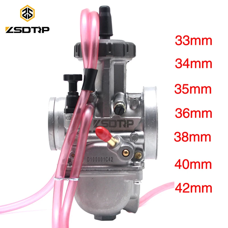ZSDTRP 33 34 35 36 38 40 42 мм PWK Carburador мотоциклетный карбюратор для всех 250cc больших