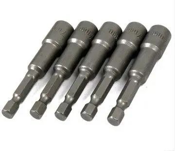 9 шт. шестигранные насадки для дрели 6 14 мм|tool studio|socket set toolssocket tool kit |