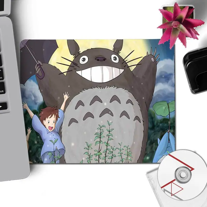 no lock Edge 25x29cm Yinuoda красивые аниме Тоторо аниме большой Мышь pad PC компьютерный коврик Размеры для 180*220 200*250 250*290 300*900 и 400*900*2 мм - Цвет: no lock Edge 25x29cm