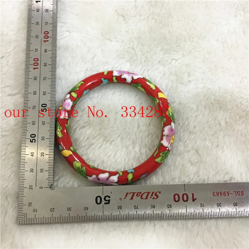 Оптовая продажа 1 шт КИТАЙСКИЙ ручной работы перегородчатая эмаль манжеты полые