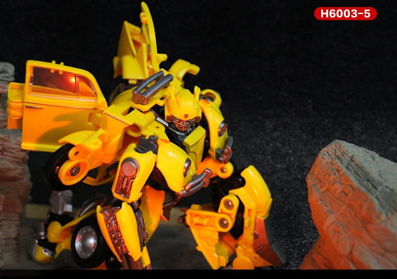 Black Mamba Transformation BMB H6001-5 SS BEE 28CM Oversize Movie Action Figure Alloy Robot Toys