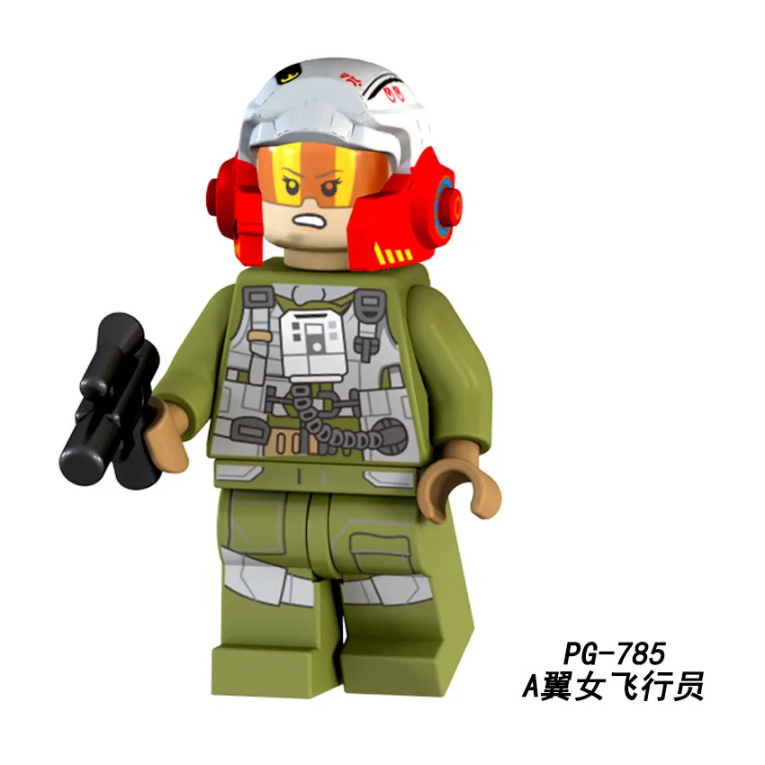 PG785 Одиночная PG792 Мастер Йода Звездные войны специальное предложение здание - Цвет: PG785