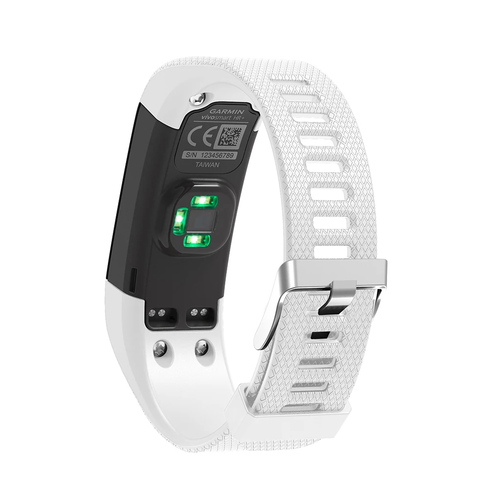 Ремешок силиконовый для наручных часов Garmin Vivosmart HR + сменный ремешок спортивный
