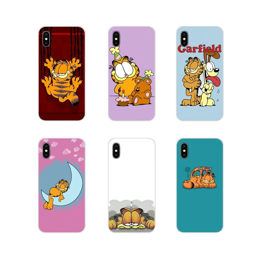Для Xiaomi Redmi 4A S2 Note 3 3S 4 4X 5 Plus 6 7 6A Pro Pocophone F1 Garfield аксессуары чехлы для