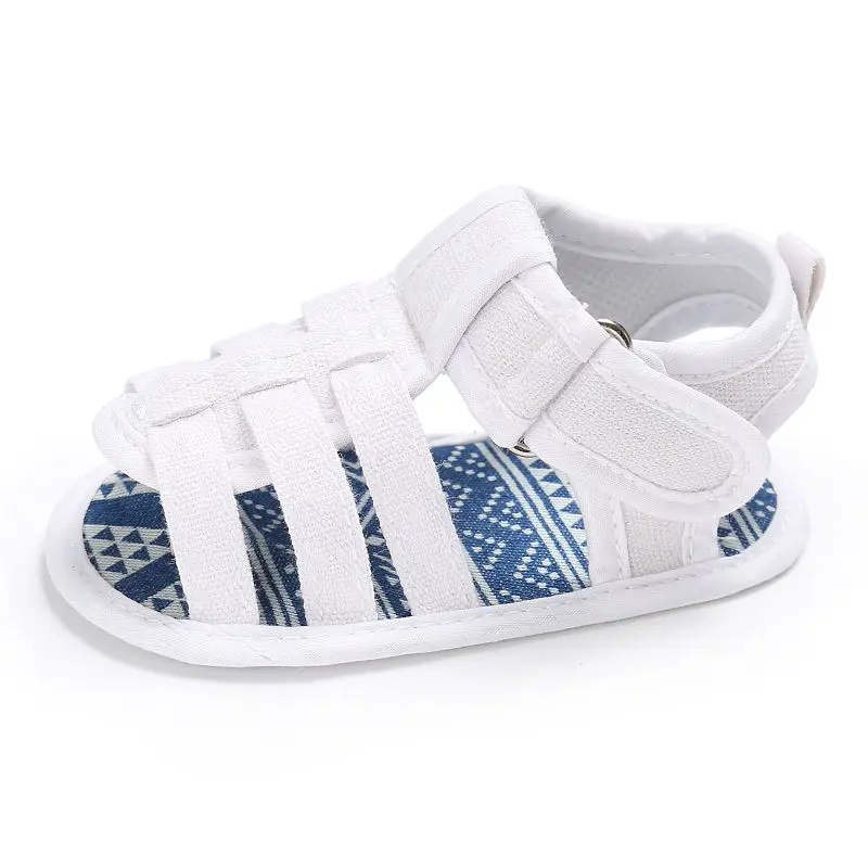 Сандалии мужские мягкие холщовые Повседневная летняя обувь для малышей