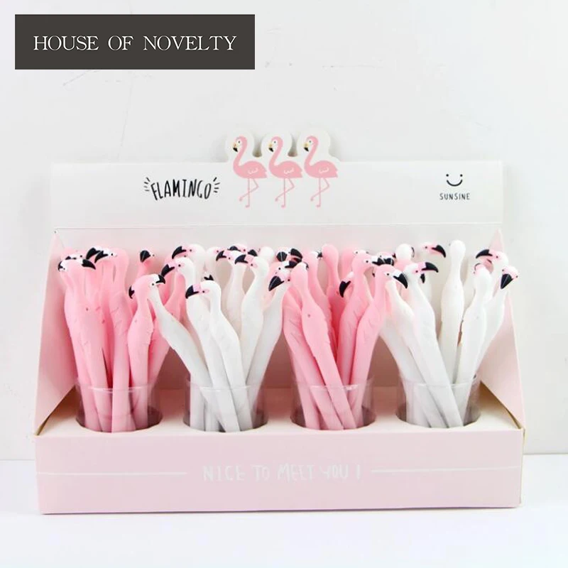 

Приятно познакомиться, ручка с фламинго, школьная Ручка Papelaria, школьные и офисные принадлежности, рекламный подарок