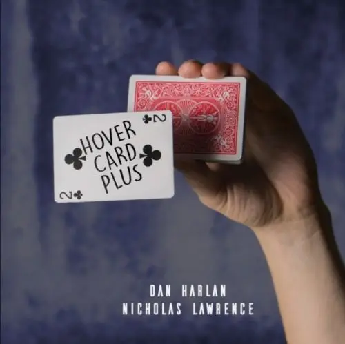 Hover Card Plus (мерцающие и онлайн инструкции) от Dan Harlan Nicholas Lawrence Magic Trick иллюзии