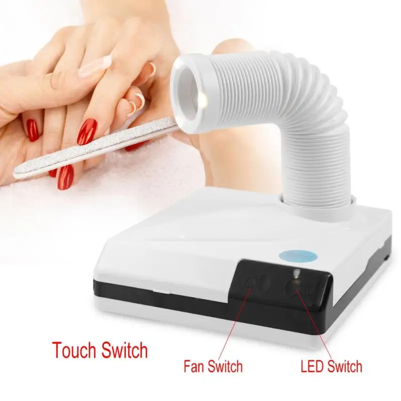 Professional Nail Suction Dust Remover Collector Manicure Vacuum Cleaner Tool