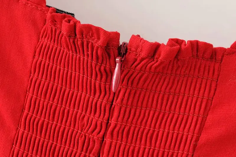 Vestidos летнее богемное кружевное платье с квадратным воротником элегантное женское мини пляжное платье Красное Белое корейское модное уличная одежда