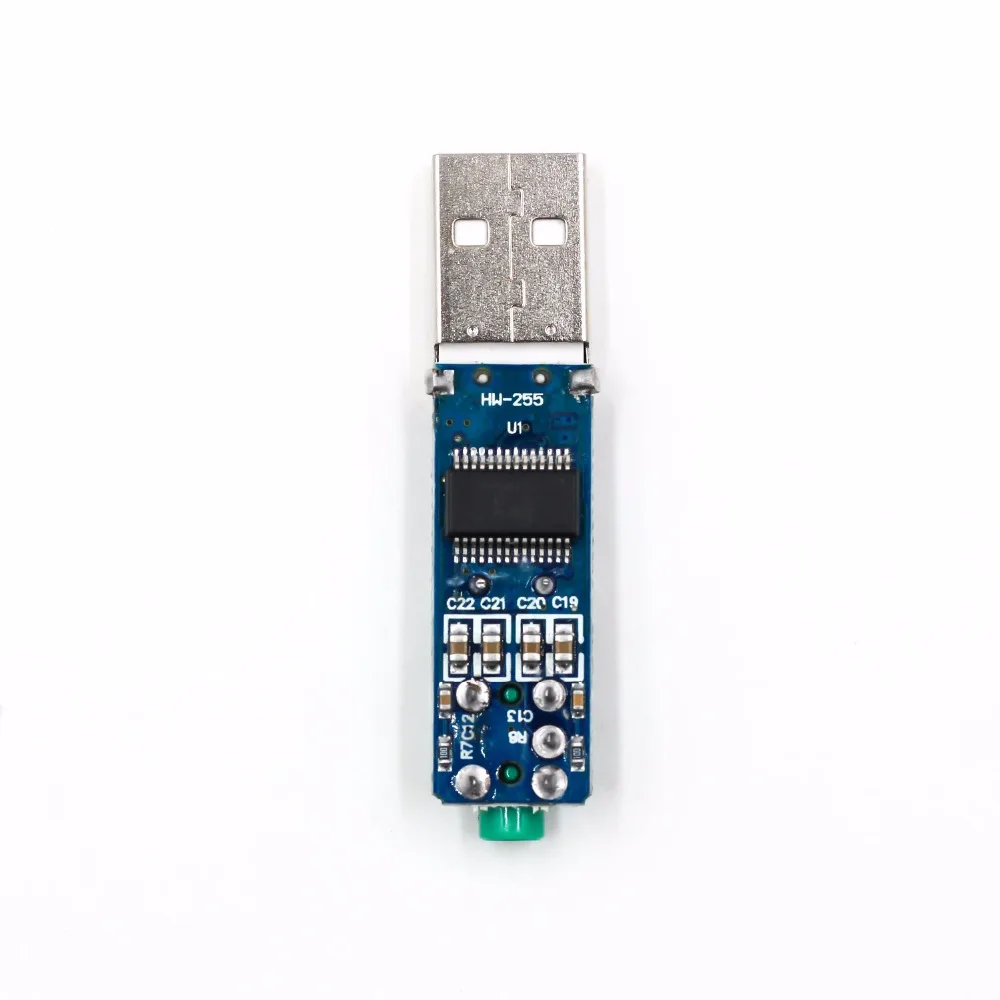 Mini PCM2704 USB DAC HIFI звуковая карта Power декодер Модуль платы Raspberry Pi 16 бит 5