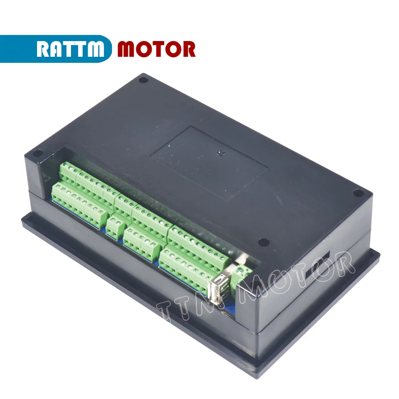 Де корабль 4 оси PLC ЧПУ Автономный контроллер 500 кГц & Подвеска Маховик и аварийной
