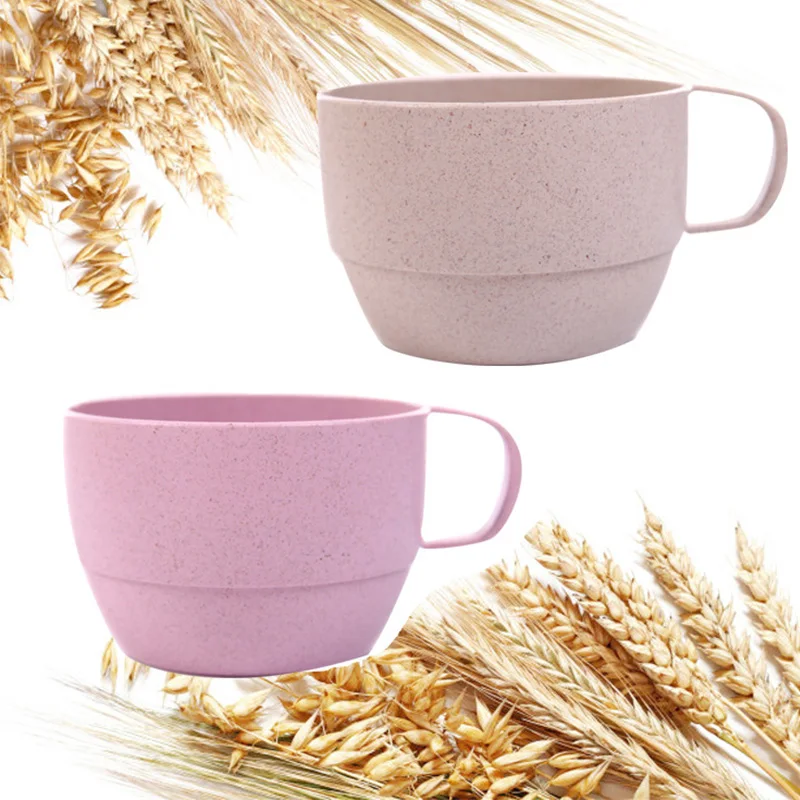 Кофейная чашка из пшеничного волокна Красивая Милая кофейная для кофе кафе чая