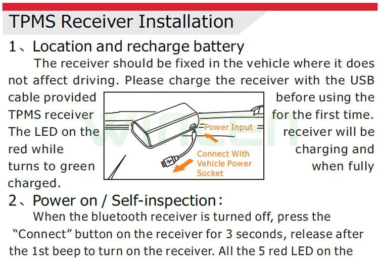 Android Bluetooth Беспроводная система контроля давления в шинах TPMS внутренние датчики Поддержка высокого низкого давления Температурная сигнализация