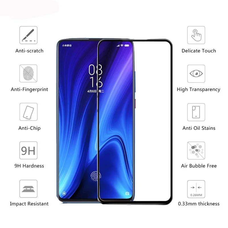 GerTong 9H Защитное стекло для Xiaomi redmi K20 Pro Полное покрытие закаленное 6 39 дюйма Hongmi k 20 |