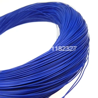 Blue 32AWG UL1571 Электрический провод Луженая Медь изолированный ПВХ удлинитель светодиодные полосы электронный кабель Strande провод - Цвет: Blue