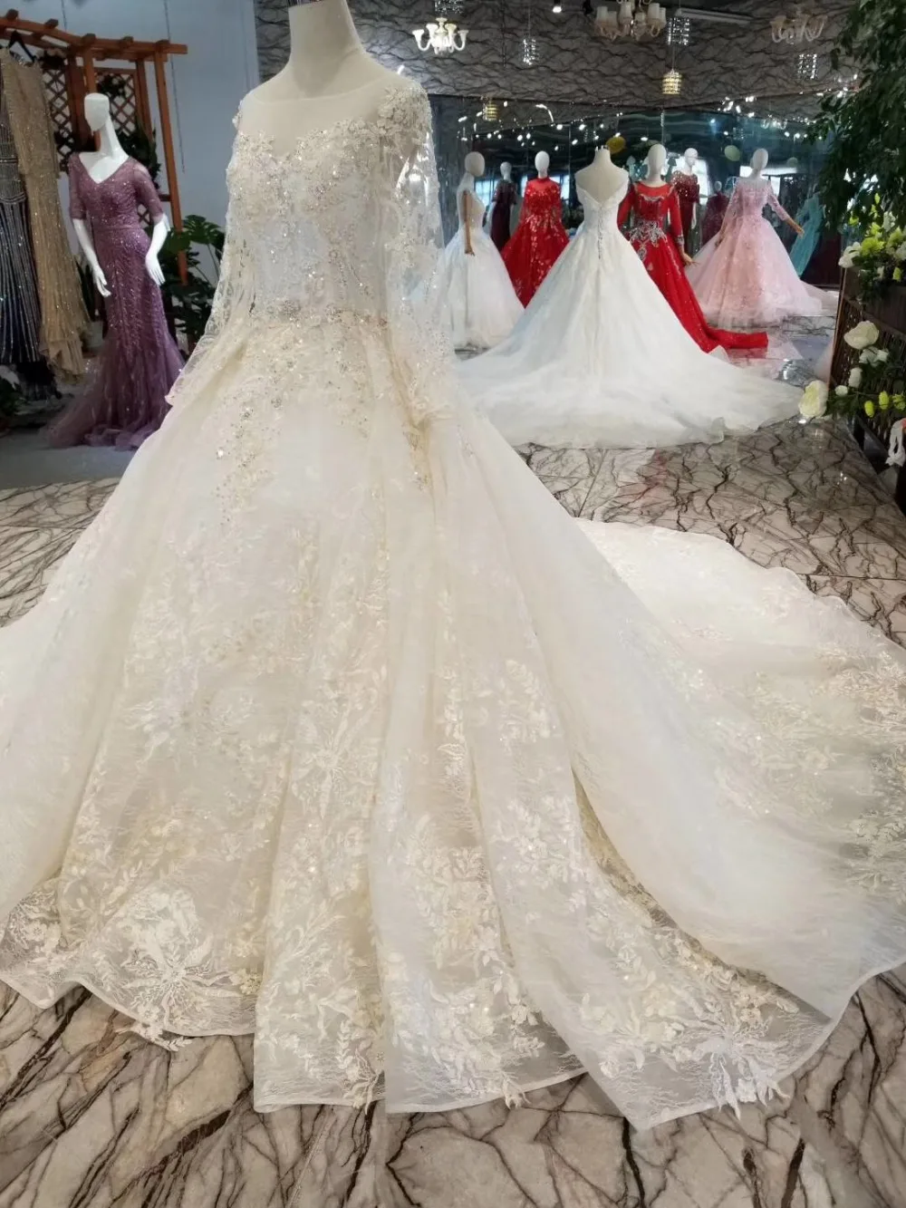 red prom dresses 2019 sweetheart neckline lace appliques short sleeve beaded evening dresses gowns two pieces