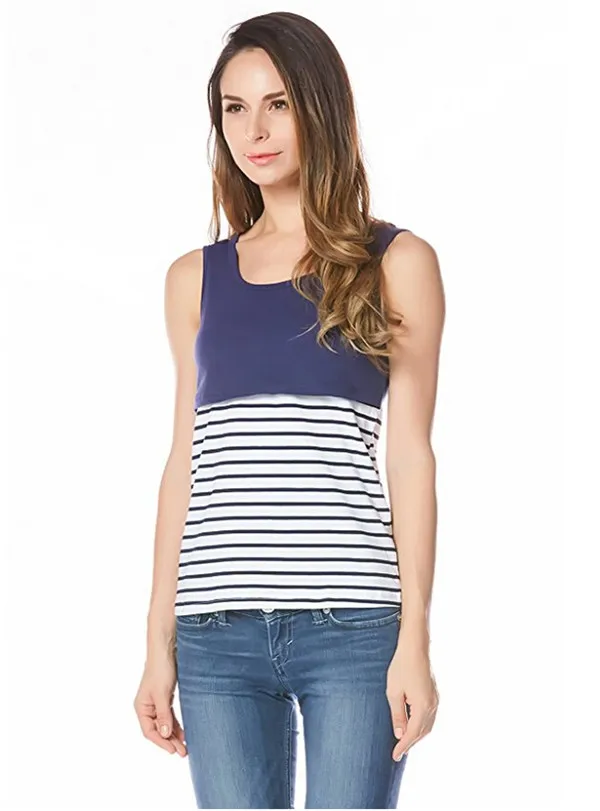 Хлопковые топы для кормящих мам женский нагрудный жилет для грудного вскармливания Одежда для беременных женщин для грудного вскармливания рубашка тройники топы майки Camis