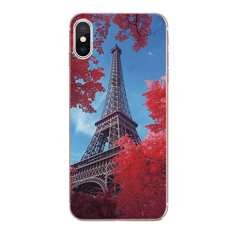 Французский Париж Эйфелева башня для Galaxy A3 A5 A7 On5 On7 2015 2016 2017 Grand Alpha G850 Core2 Prime S2 I9082
