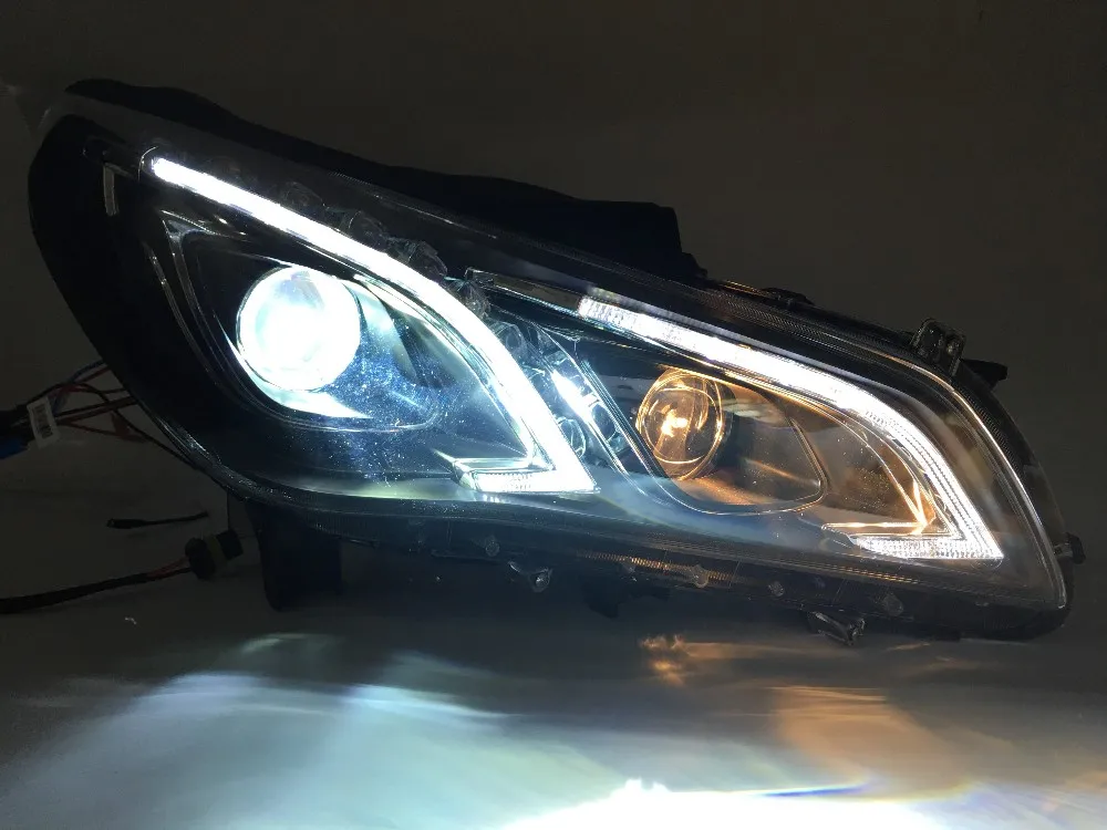 VLAND производитель автомобильных головных ламп для Sonata светодиодный головной светильник головной свет с H7 ксеноновая лампа и Дневной светильник