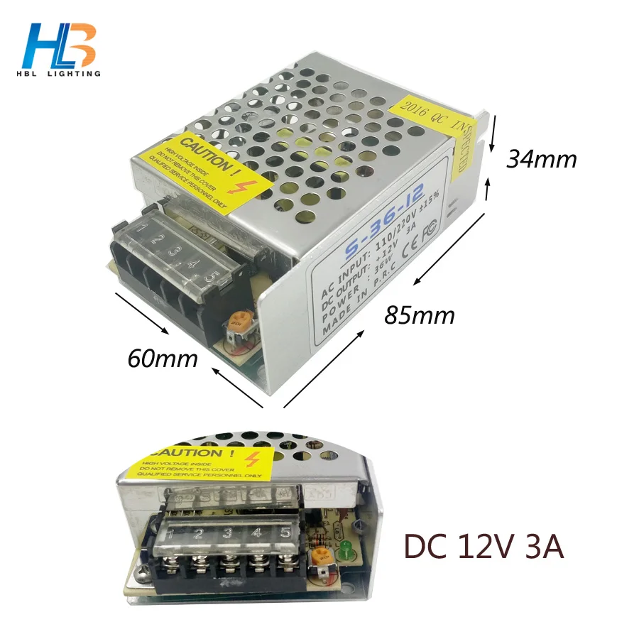 Блок питания 12V AC110-220V светодиодный драйвер 1A 2A 3A 5A 6A 10A 15A 20A 30A 33A трансформаторы систем освещения Светодиодный источник питания для светодиодный полосы