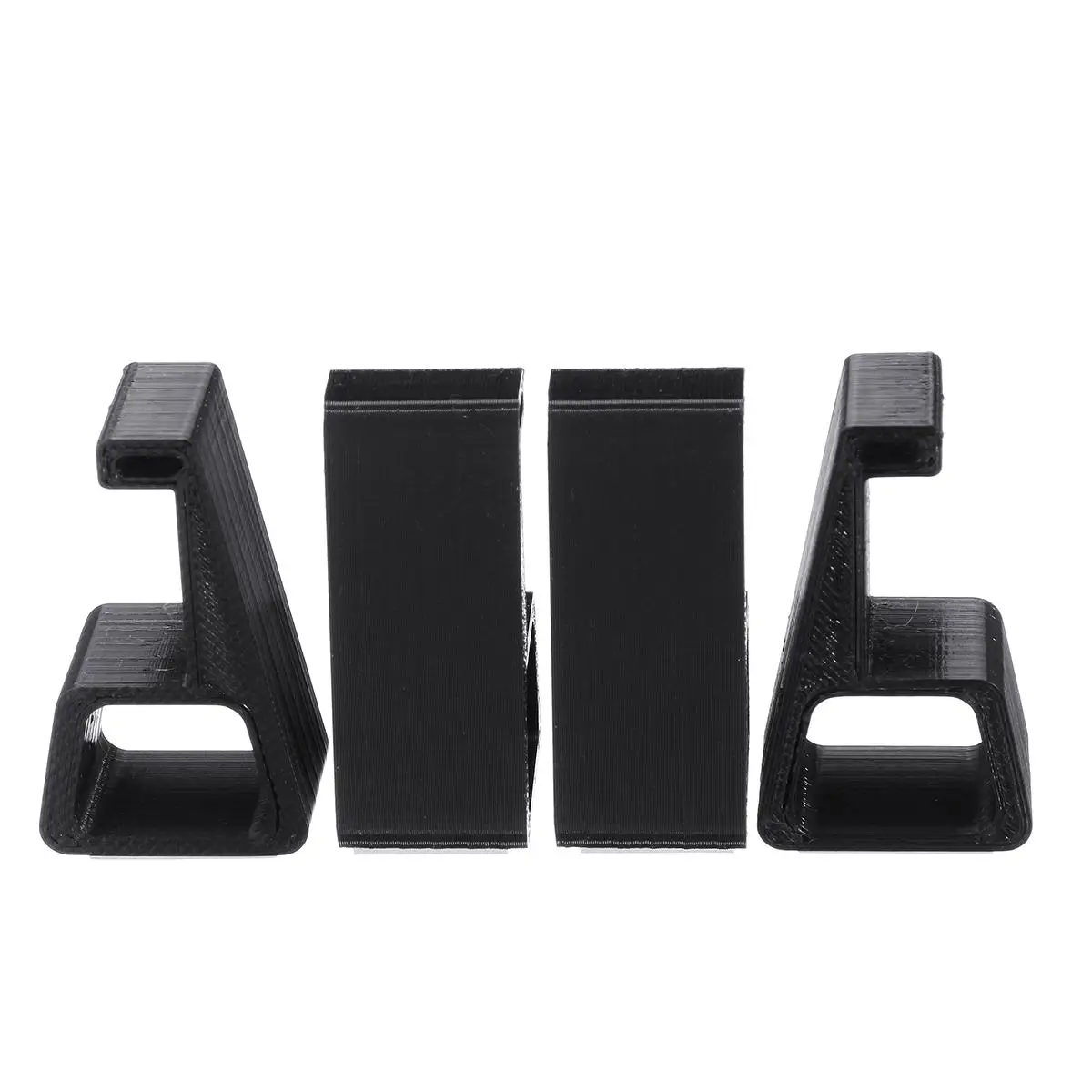 Black Slim 3D Печатный держатель из АБС-пластика для PS4 PRO для PS4 Slim для Playstation 4 контроллер, геймпад Стенд черный белый - Цвет: Black Slim