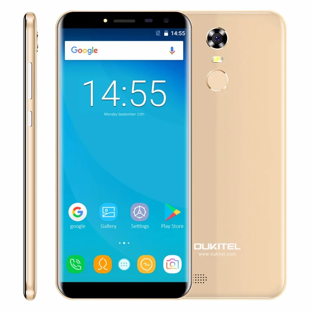 Оригинальный OUKITEL C8 3g WCDMA мобильного телефона Android 7 0 2 GB + 16 Гб 4 ядра смартфон 5