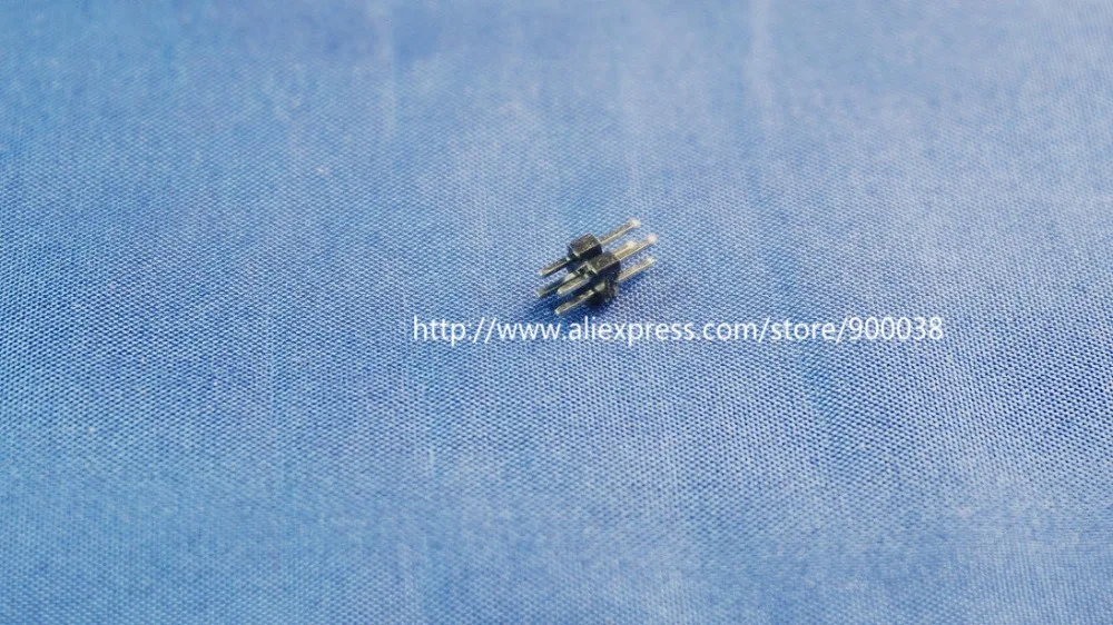 100 шт. 2x2 P 4 Pin 2 0 мм штыревой разъем типа папа двухрядная прямая печатная плата 180