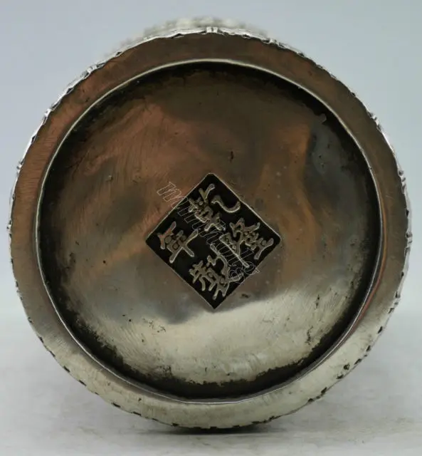 Изысканный китайский коллекционный декорированный старинный тибетский