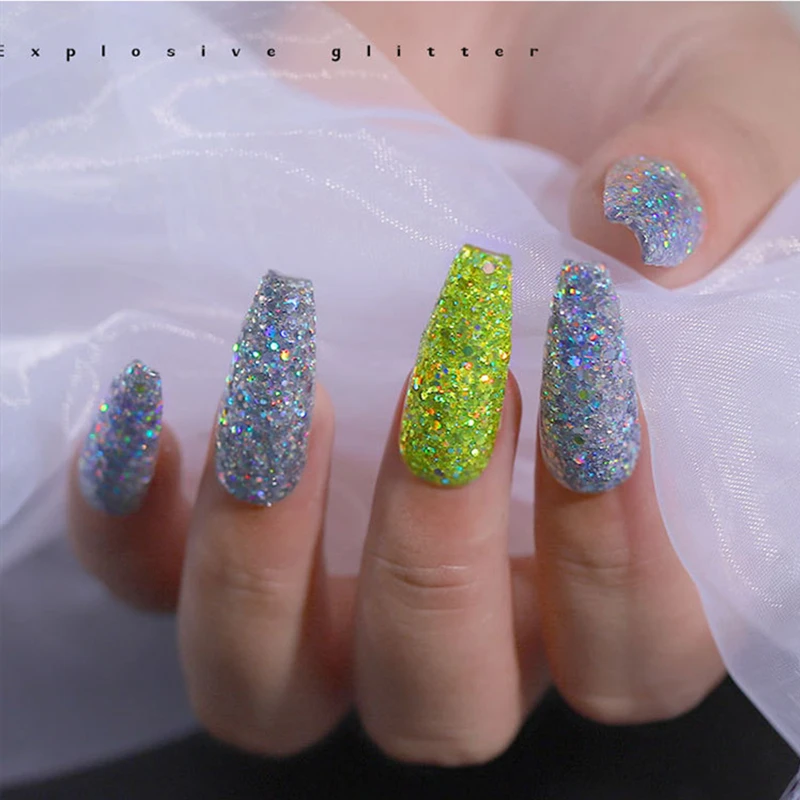 12 цветов/набор блестящий светсветильник ый луковый порошок ультратонкие Блестки