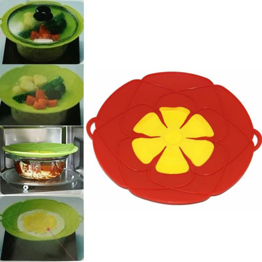 Силиконовая крышка для кастрюли сковорода кухонные принадлежности инструменты